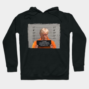 Trump Mug Shot Prison Georgia Hoodie